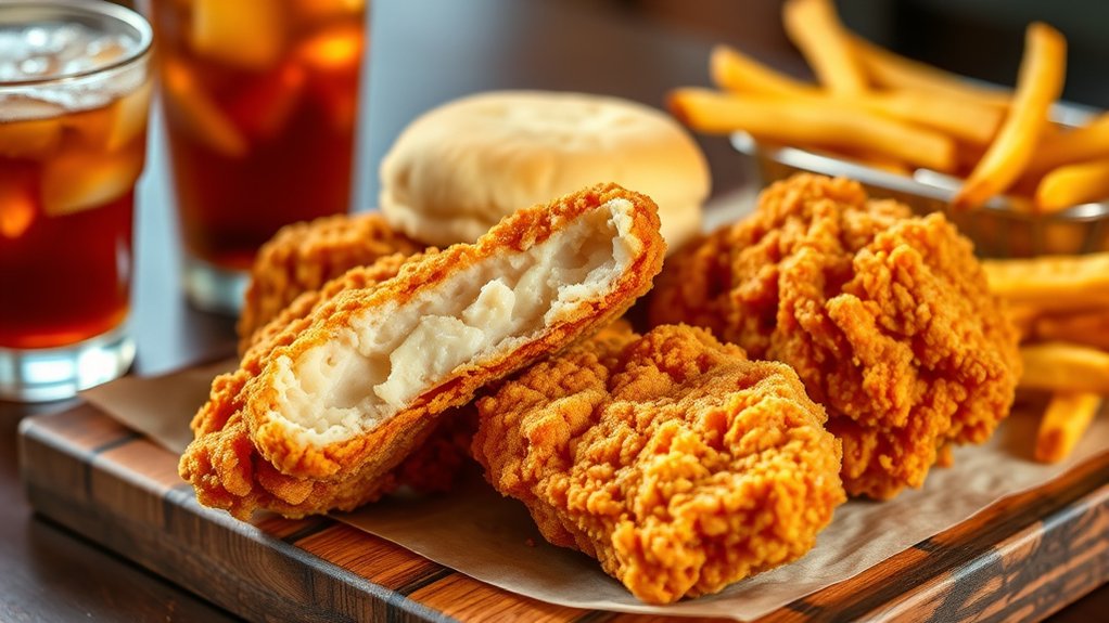 affordable crispy southern chicken