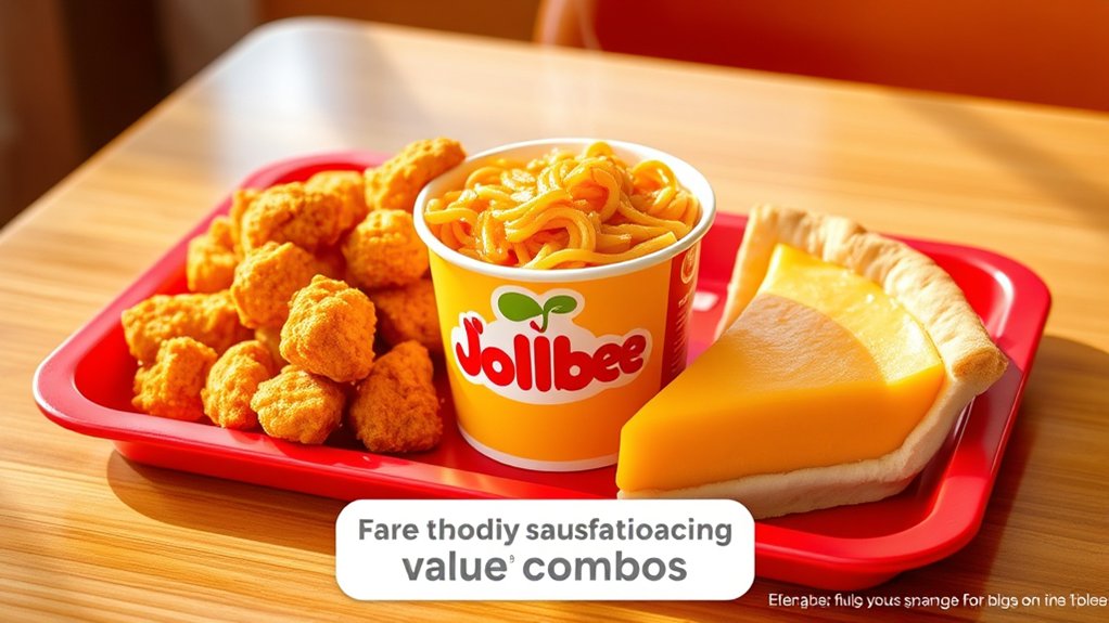 affordable jollibee meal combos