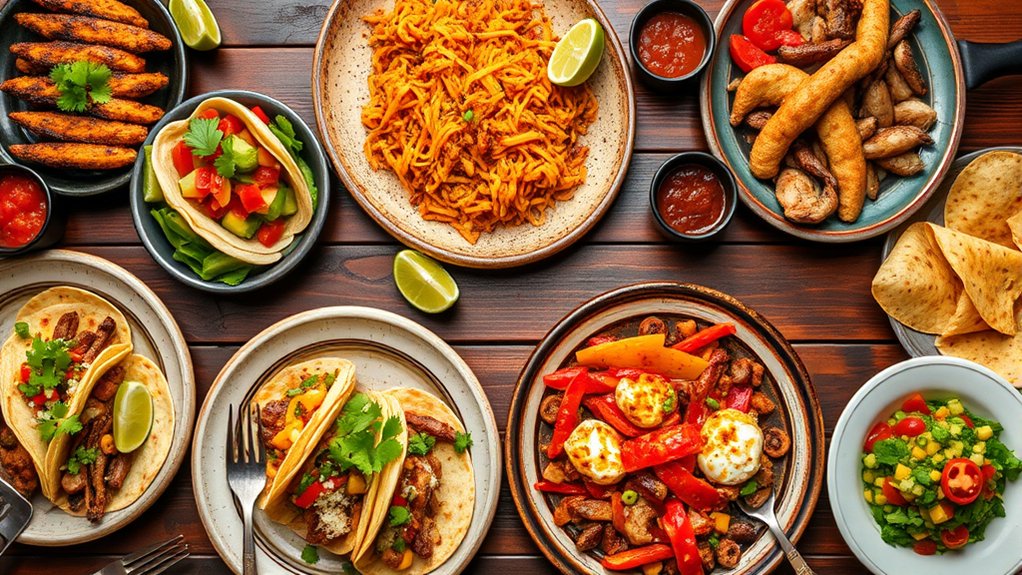 bold flavors and hearty portions