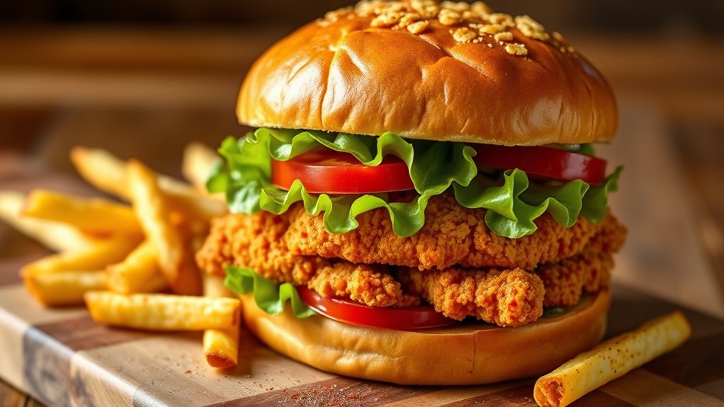 bold spicy chicken sandwich