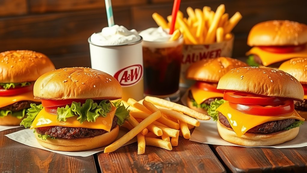 burger varieties and prices
