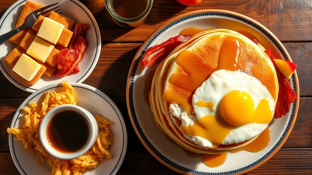 classic breakfast dishes prices