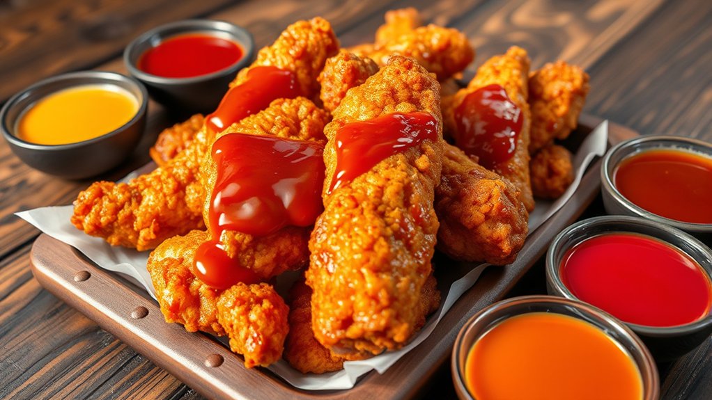 crispy flavorful chicken tenders