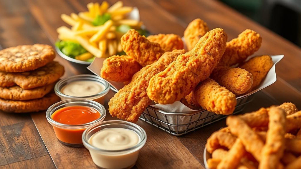 crispy seasoned affordable satisfying