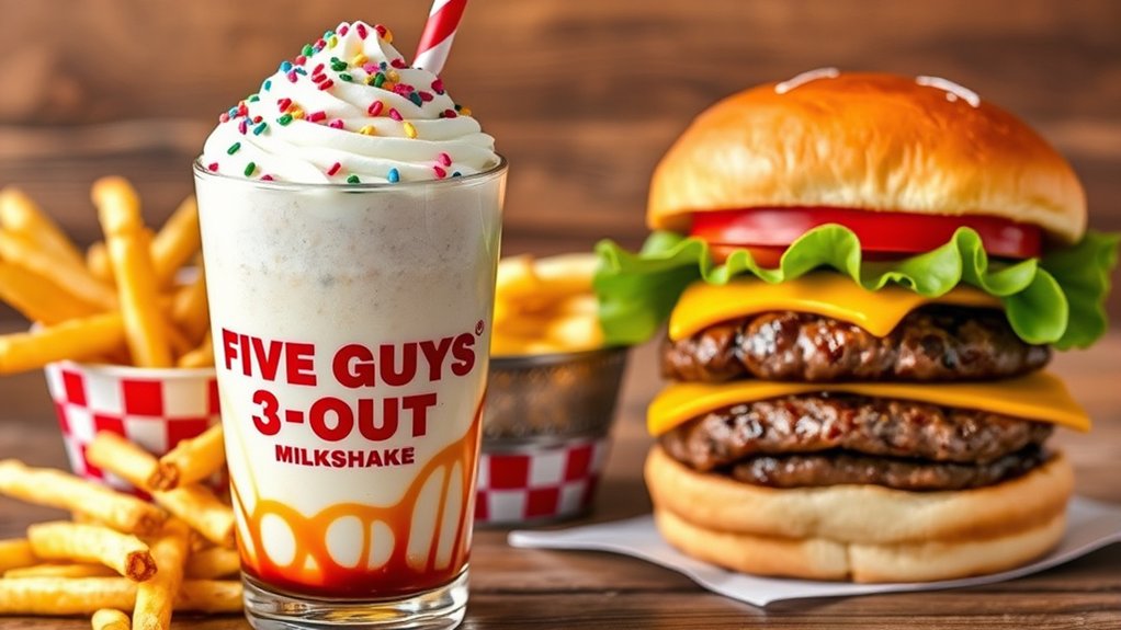 customizable indulgent milkshakes