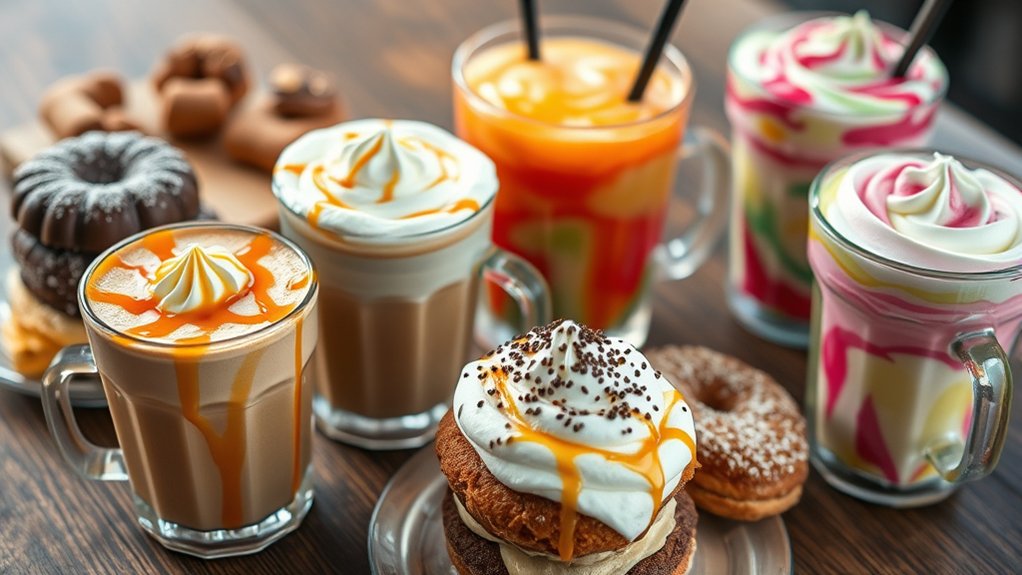 decadent seasonal dessert drinks