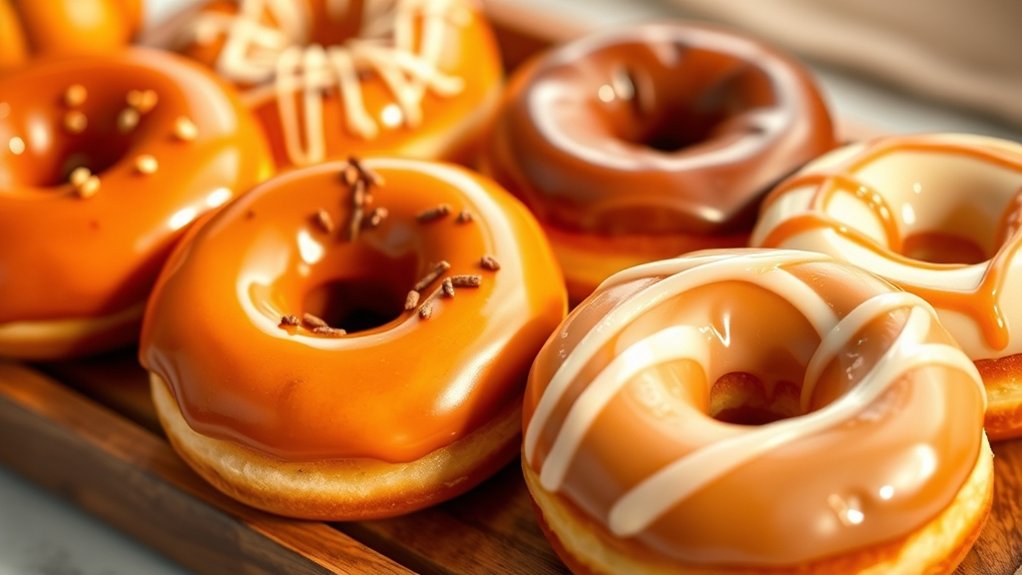 festive seasonal doughnut flavors