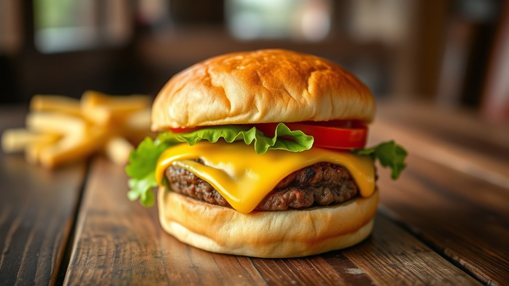flavorful affordable classic burger