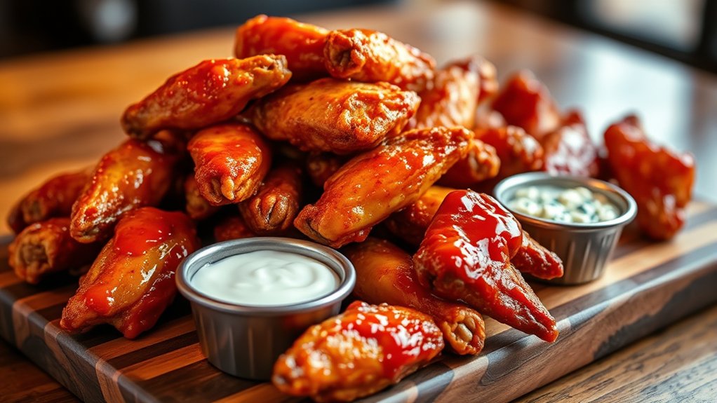 flavorful crispy wing options