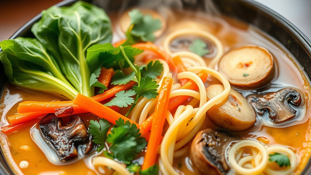 fresh vegetable affordable ramen