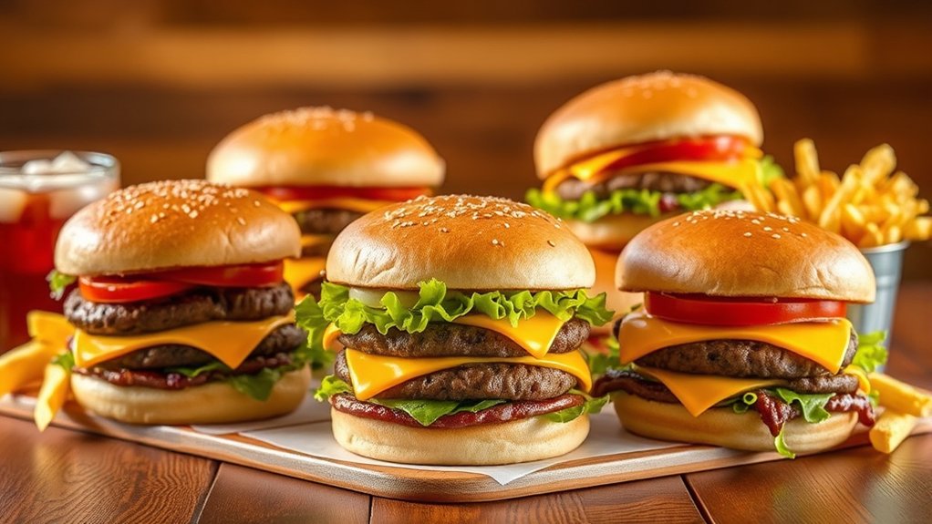 hardee s burgers and prices