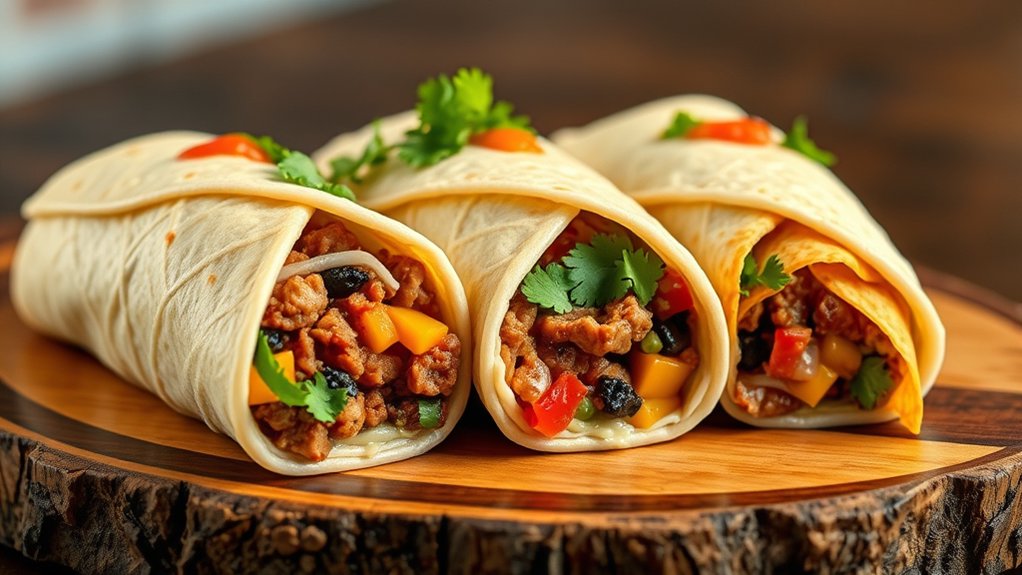 hearty flavorful burrito options