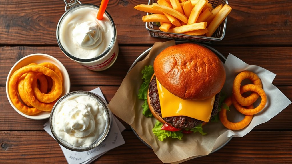 juicy customizable steakburgers