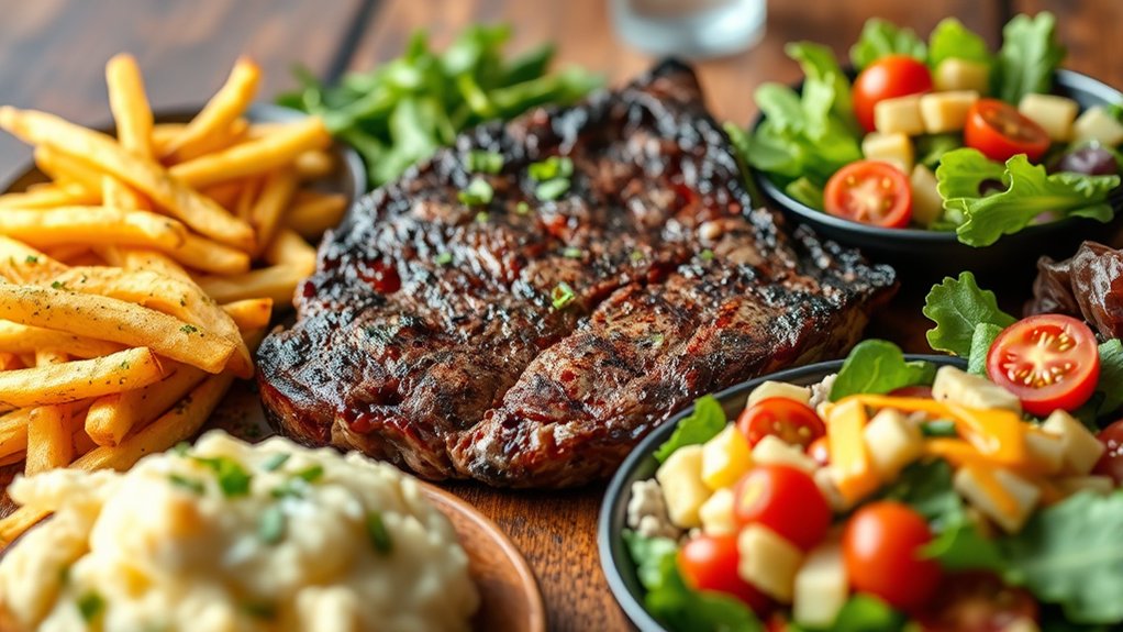 perfect steak side pairings