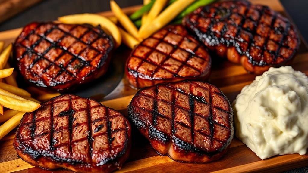 perfectly seasoned expertly cooked