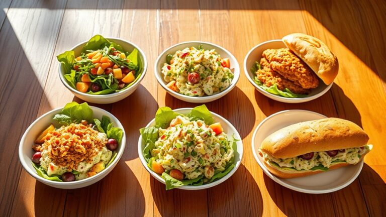 popular chicken salad options