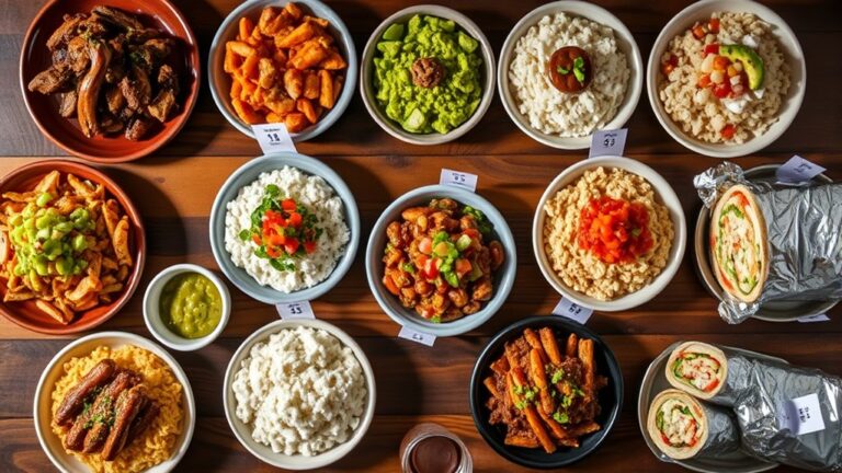 popular chipotle menu options