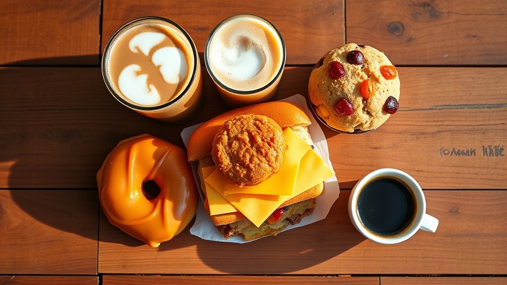 popular dunkin menu items