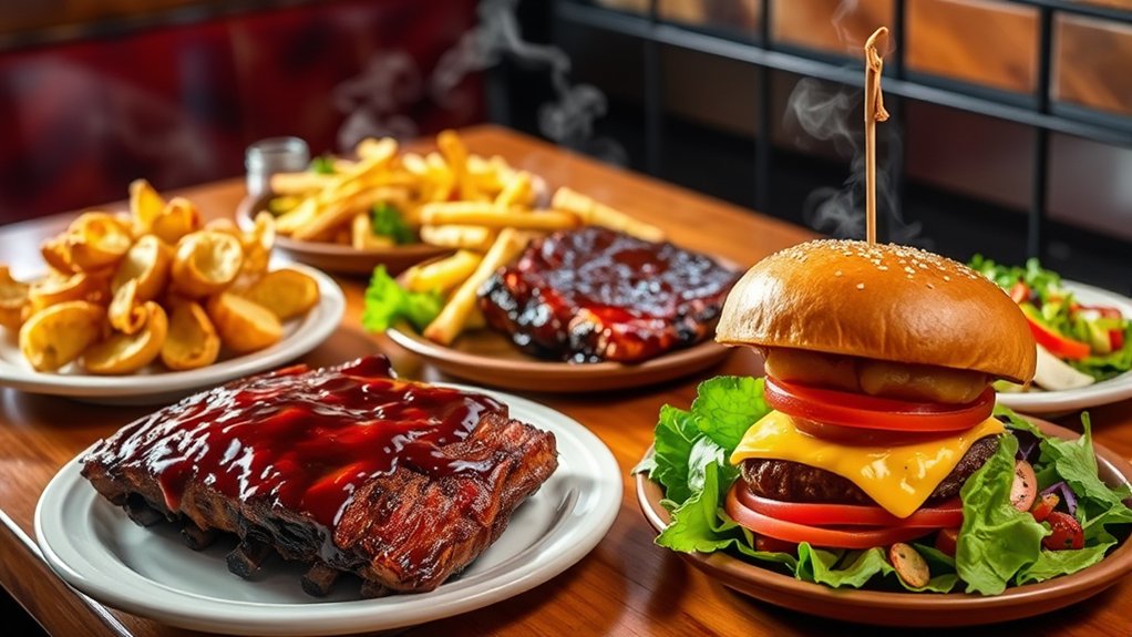 popular flavorful menu options