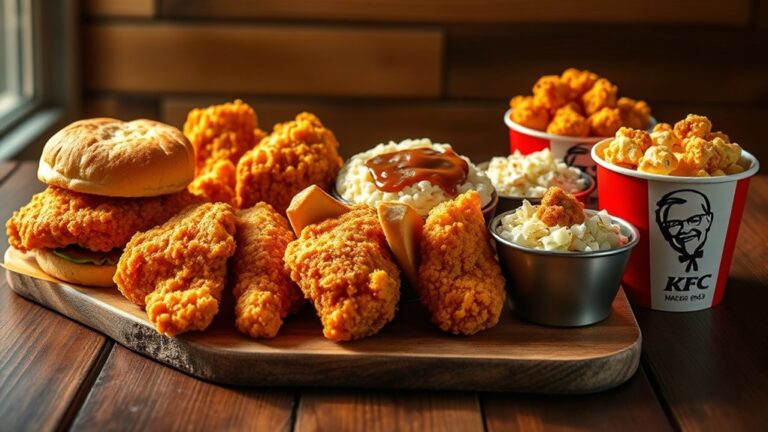 popular kfc menu items
