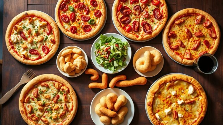 popular round table pizza options