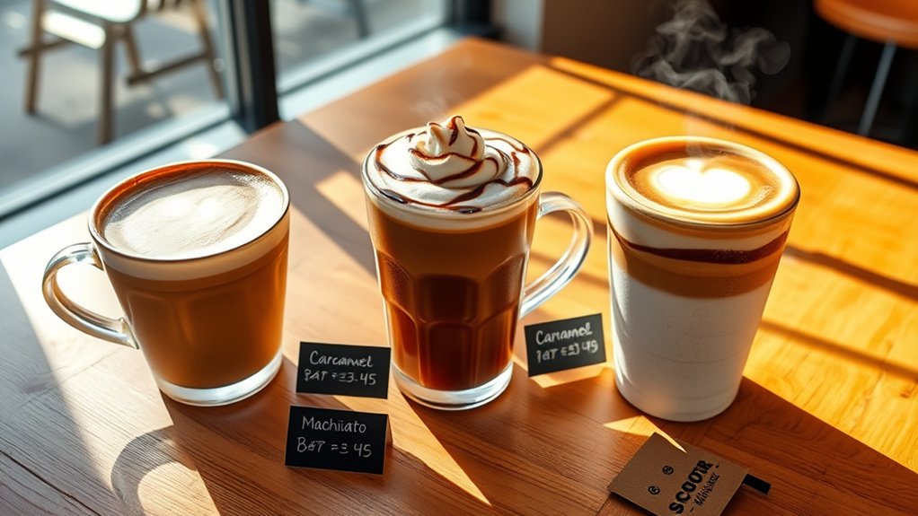 popular scooter coffee items