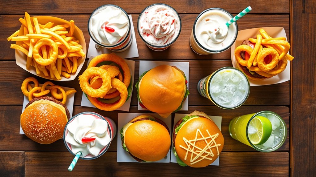 popular sonic menu items