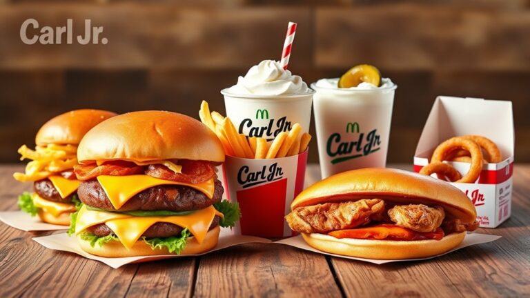 top 5 carl s jr items