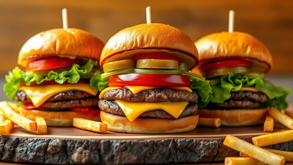 top burgers with customizable prices
