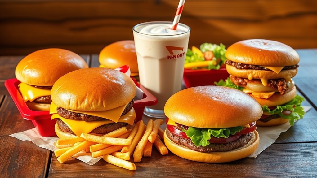 top five in n out dishes