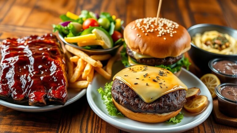 top five menu favorites
