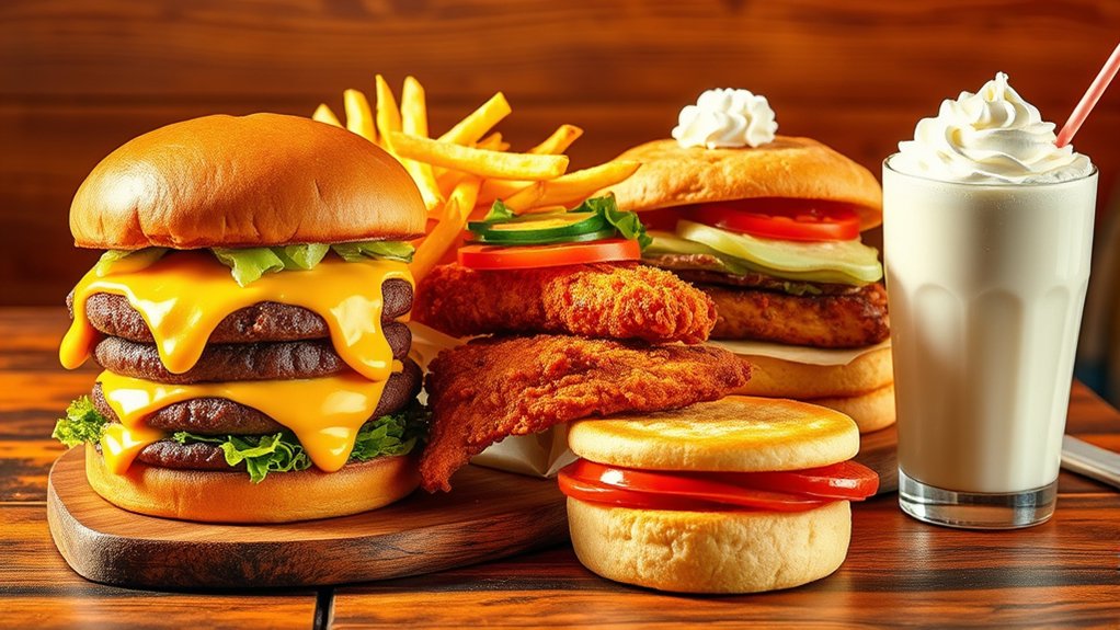 top hardee menu favorites
