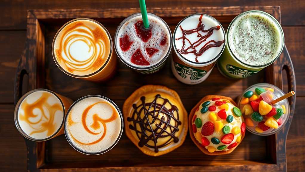 top starbucks menu picks