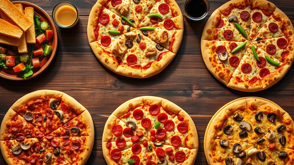 variety of flavorful options